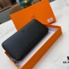 692f17655464a31cf521a775 Hermes 9925 Men's Wallet Handbag Top Cowhide Original Quality