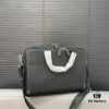 692f176c5464a31cf521a787 Hermès Men's Leather Briefcase Laptop Bag Crossbody Handbag with Exquisite Inlay Craftsmanship, Classic and Versatile Design