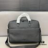 692f176c5464a31cf521a789 Hermès Men's Leather Briefcase Laptop Bag Crossbody Handbag with Exquisite Inlay Craftsmanship, Classic and Versatile Design