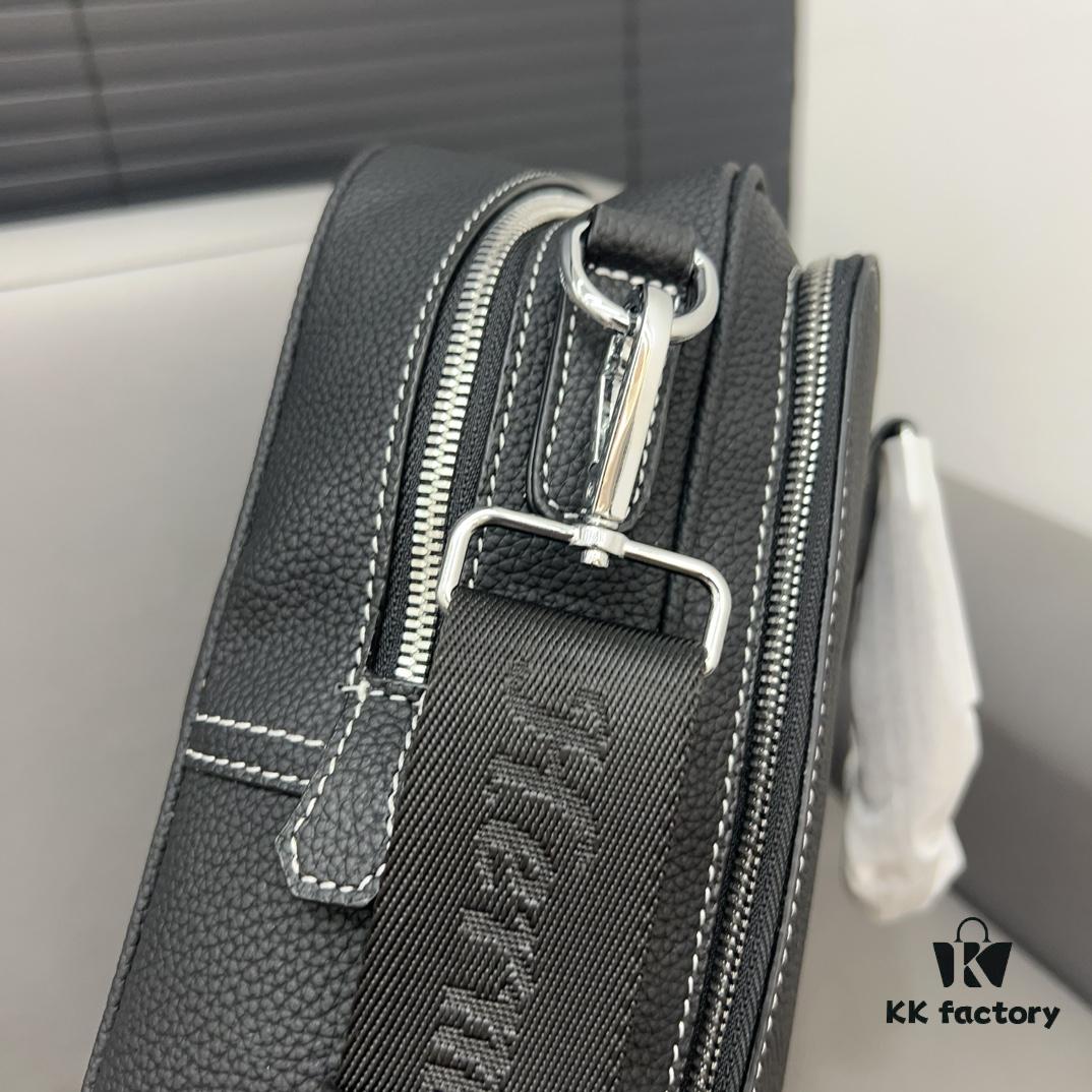 692f17715464a31cf521a793 Hermès Men's Leather Briefcase Laptop Bag Crossbody Handbag with Exquisite Inlay Craftsmanship, Classic and Versatile Design