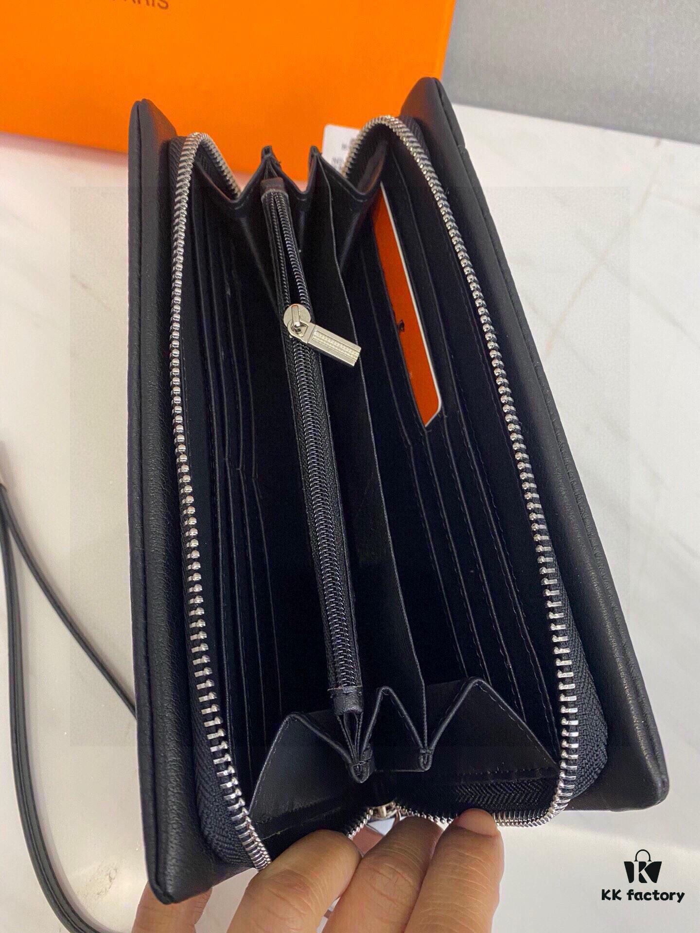 692faa7599f2d84055c8629b Hermes Counter Hot Selling Men's Wallet Handbag - Top Quality Cowhide, Original Style, Perfect Craftsmanship