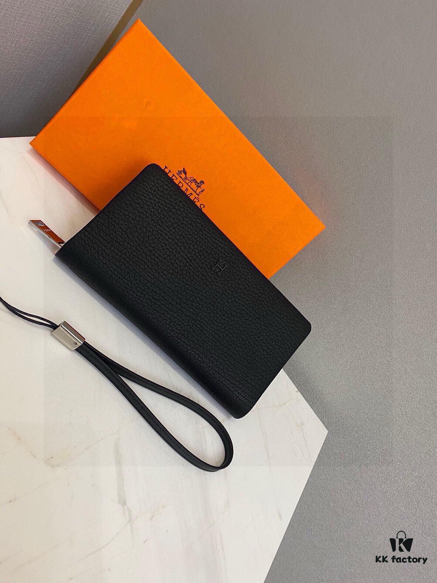 692faa7699f2d84055c8629d Hermes Counter Hot Selling Men's Wallet Handbag - Top Quality Cowhide, Original Style, Perfect Craftsmanship
