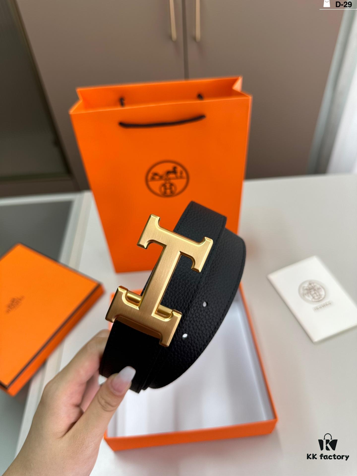 692faa8d99f2d84055c862cd Hermes Men's Leather Belt D-29 with Full Packaging and Tote Bag