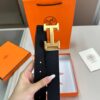 692faa8f99f2d84055c862d3 Hermes Men's Leather Belt D-29 with Full Packaging and Tote Bag