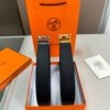 692faaae99f2d84055c8630c Hermes Men's Leather Belt D-29 with Full Packaging and Tote Bag