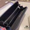 692faab099f2d84055c8630f Hermès-inspired Black Leather Clutch 9925 - 21x10