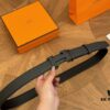 692faacf99f2d84055c86353 Hermes Belt Men's Leather Belt Genuine Cowhide Fashionable and Elegant Complete Packaging