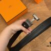 692faad299f2d84055c8635d Hermes Belt Men's Leather Belt Genuine Cowhide Fashion Stylish Width 3.6cm Full Packaging