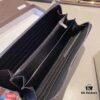 692faad799f2d84055c86369 Hermès-inspired Black Leather Clutch - Model 9925, Size 21x10
