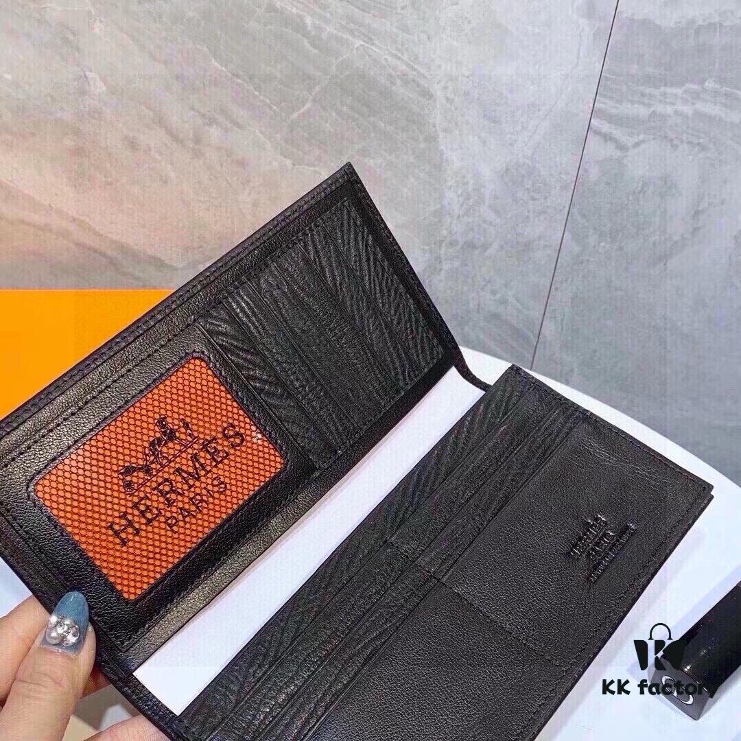 692faadb99f2d84055c86374 8809 Hermès Men's Wallet and Suit Clip, Counter Hot-Selling Item, Premium Cowhide Inside and Out, Original Quality, Perfect Craftsmanship, Excellent for Long or Short Use