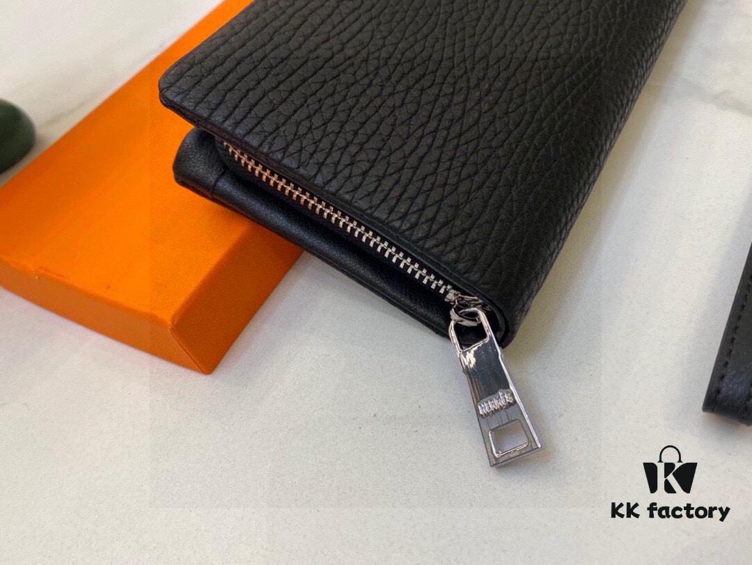 692faae699f2d84055c86388 8822-05 Hermès Men's Wallet Handbag Premium Cowhide Leather Original Quality