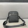 692faaee99f2d84055c86399 Hermès Embossed Shoulder Bag for Men, Leather Crossbody Bag, Casual Business Style, Exquisite Inlay Craftsmanship, Classic and Versatile Design