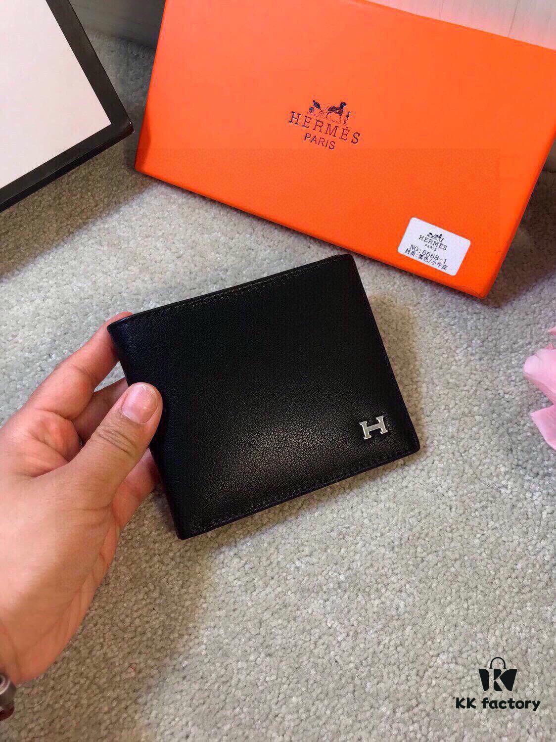 692fab1399f2d84055c863d9 6668 Hermès Men's Wallet and Suit Clip, Counter Hot-Selling Item, Top-Grade Cowhide Inside and Out, Original Quality, Perfect Craftsmanship, Long and Short Styles