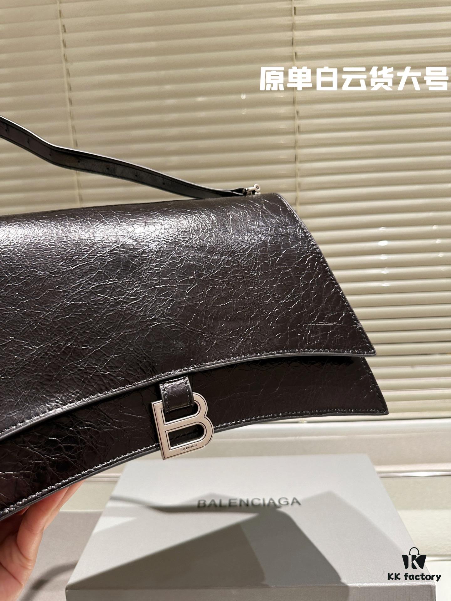 692fab3c99f2d84055c86422 Original Quality White Cloud Goods, Full-Grain Leather Balenciaga Autumn New Arrival Crush Bag