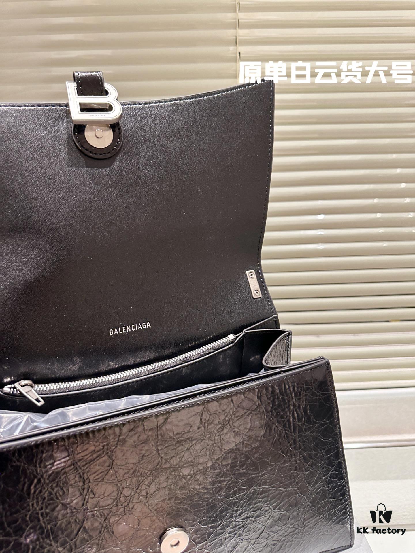 692fab4199f2d84055c86427 Original Quality White Cloud Goods, Full-Grain Leather Balenciaga Autumn New Arrival Crush Bag