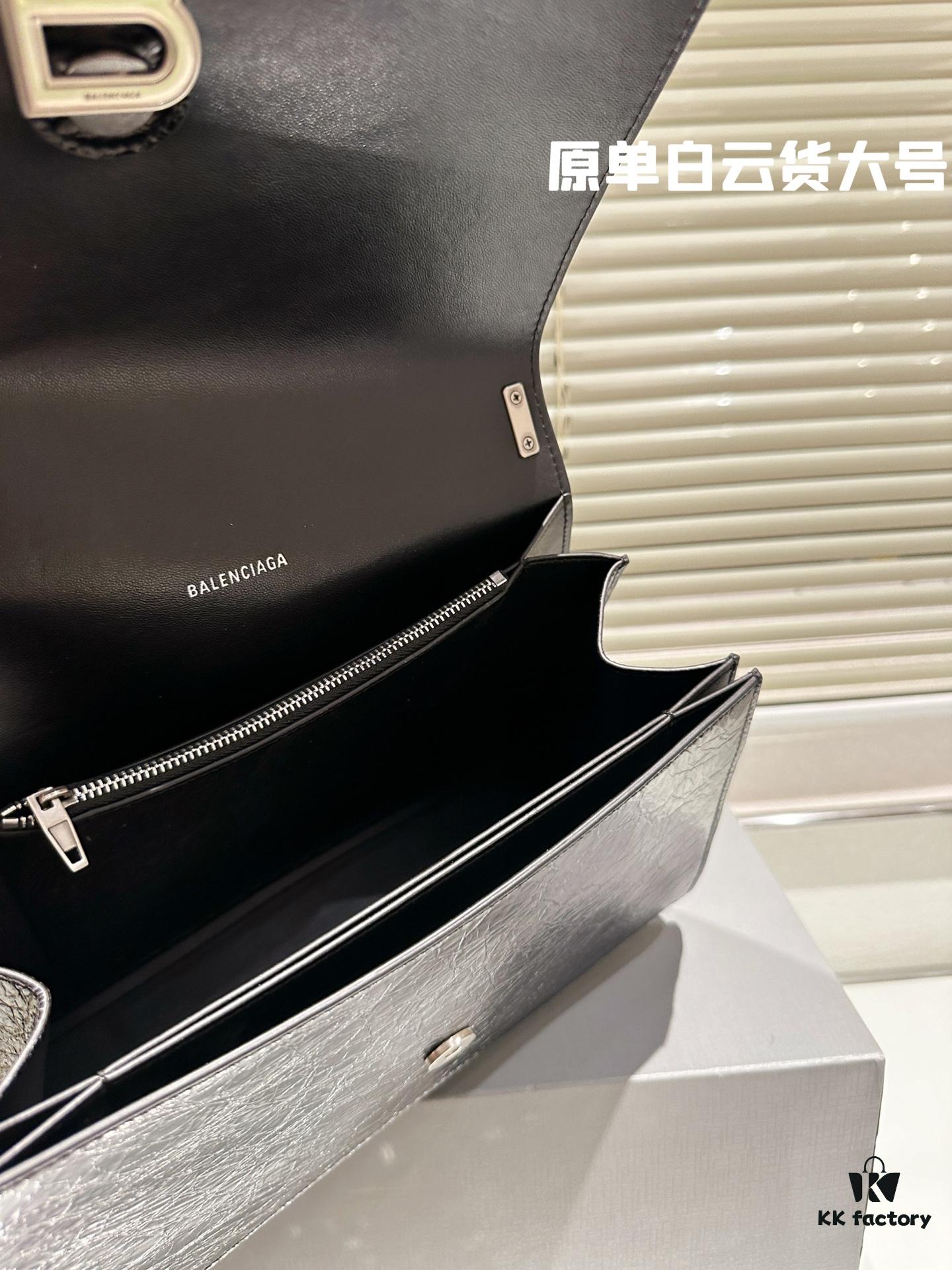 692fab4199f2d84055c86428 Original Quality White Cloud Goods, Full-Grain Leather Balenciaga Autumn New Arrival Crush Bag