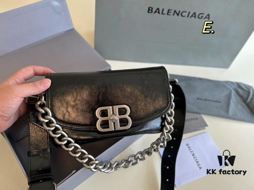 692fab5199f2d84055c86441 Balenciaga Paris BB Soft Chain Bag Crossbody Bag