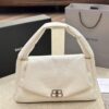692fab5399f2d84055c86445 Crocodile Texture - BALENCIAGA BB SOFT Flap Bag with Exceptional Style