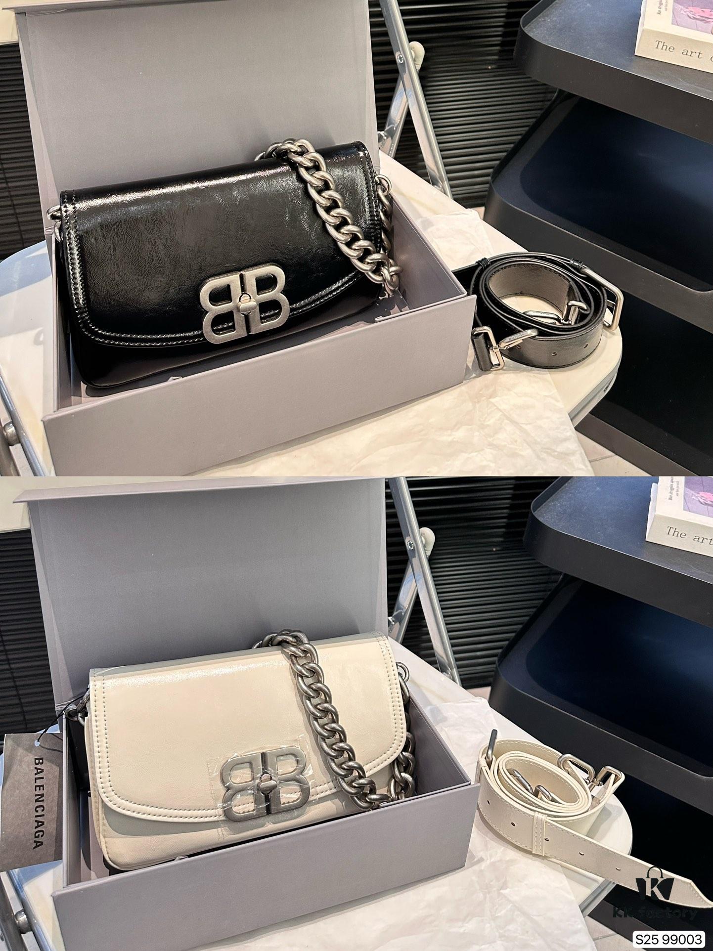 692fab5e99f2d84055c86459 Balenciaga BB Soft Flap Bag with Foldable Box