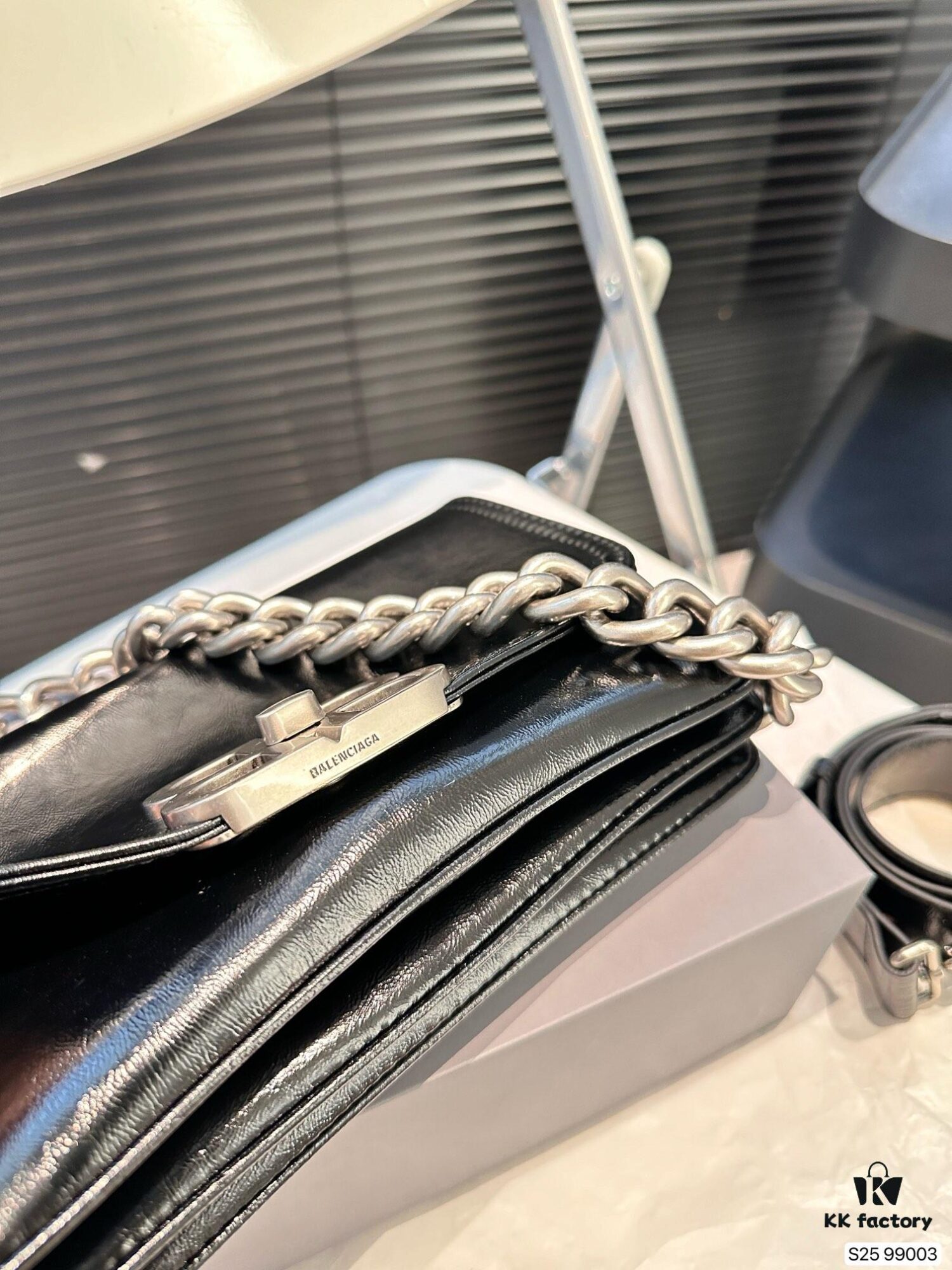 692fab6499f2d84055c86466 Balenciaga BB Soft Flap Bag with Foldable Box