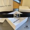 692fabaa99f2d84055c864de Authentic Luxury Gift Box 🎁➕ Handle Bag 🏷 Balenciaga Top Grain Leather Belt for Men and Women, High-End Version, L-Brand Cowhide Leather Belt