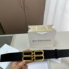 692fabbf99f2d84055c864ff Balenciaga Belt Leather Belt Men's Cowhide Belt D-29 Full Package
