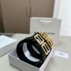 692fabe599f2d84055c86529 Balenciaga Belt Leather Belt Men's Cowhide Belt D-29 Full Package
