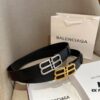 Balenciaga Men's Leather Belt