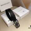 Balenciaga Men's Leather Belt