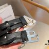692fac2099f2d84055c8657e Balenciaga Men's Leather Belt with Full Packaging and Tote Bag