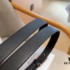 692fac2199f2d84055c86580 Balenciaga Men's Leather Belt with Full Packaging and Tote Bag