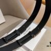 692fac2199f2d84055c86581 Balenciaga Men's Leather Belt with Full Packaging and Tote Bag
