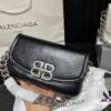 692fac4799f2d84055c865c3 Small and Large Sizes with Foldable Gift Box Balenciaga BB Soft Flap Bag New Arrival