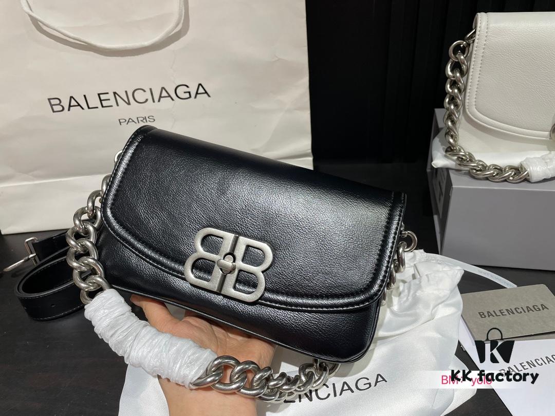 692fac4799f2d84055c865c3 Small and Large Sizes with Foldable Gift Box Balenciaga BB Soft Flap Bag New Arrival