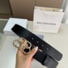 692fac7799f2d84055c865fd Balenciaga Belt Leather Belt Men's Cowhide Belt D-29 Full Package