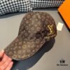 692fac8199f2d84055c86609 LV (Louis Vuitton) New Arrival Original Order Baseball Cap, Monogram Embroidery, 1:1 Precision Mold Customization, Authentic Monogram Fabric, Heavy Embroidery, Exquisite Craftsmanship