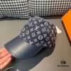 692fac8e99f2d84055c8661a Box and Cloth Bag Included, LV (Louis Vuitton) New Original Order Baseball Cap, Cowhide Leather Patchwork, 1:1 Mold Custom Made, Authentic Denim Fabric, Exquisite Craftsmanship, Premium Quality, Standard Head Circumference 56cm, Adjustable Strap
