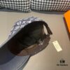 692fac8f99f2d84055c8661e Box and Cloth Bag Included, LV (Louis Vuitton) New Original Order Baseball Cap, Cowhide Leather Patchwork, 1:1 Mold Custom Made, Authentic Denim Fabric, Exquisite Craftsmanship, Premium Quality, Standard Head Circumference 56cm, Adjustable Strap