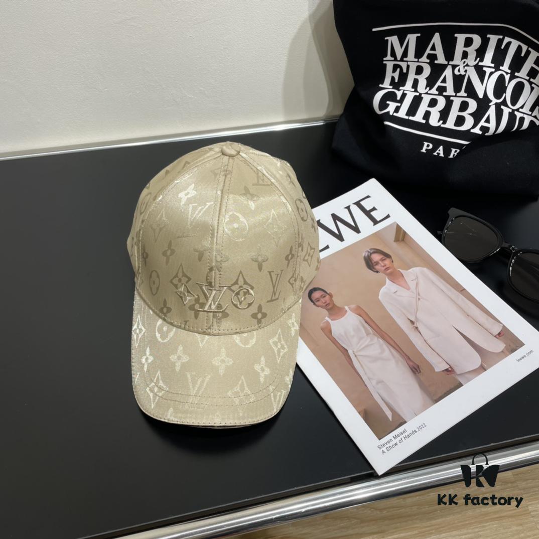 Dust Bag Included [LV] New Arrival Baseball Cap, Synchronized with Official Counter Release, Premium Design Perfectly Matchable