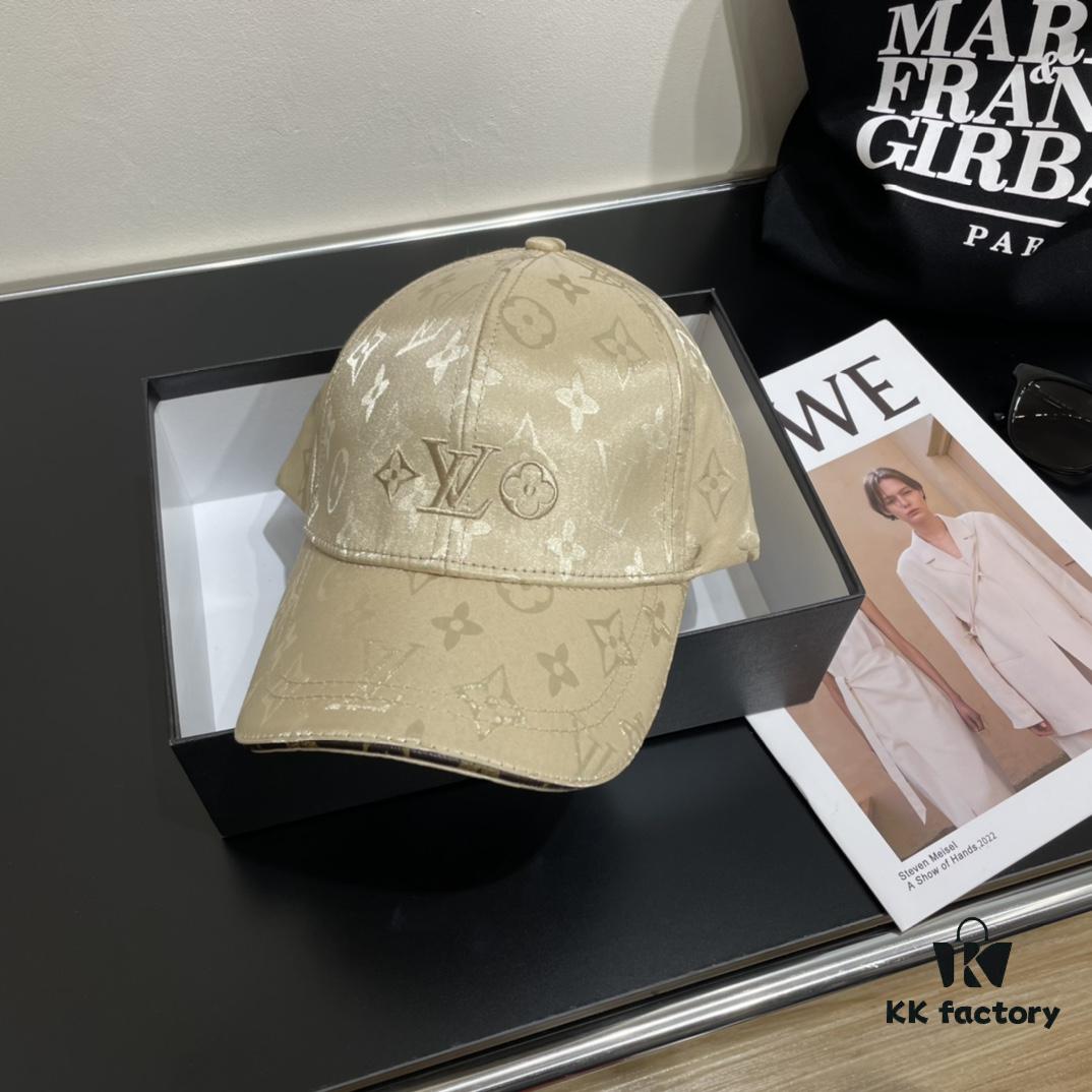 Dust Bag Included [LV] New Arrival Baseball Cap, Synchronized with Official Counter Release, Premium Design Perfectly Matchable