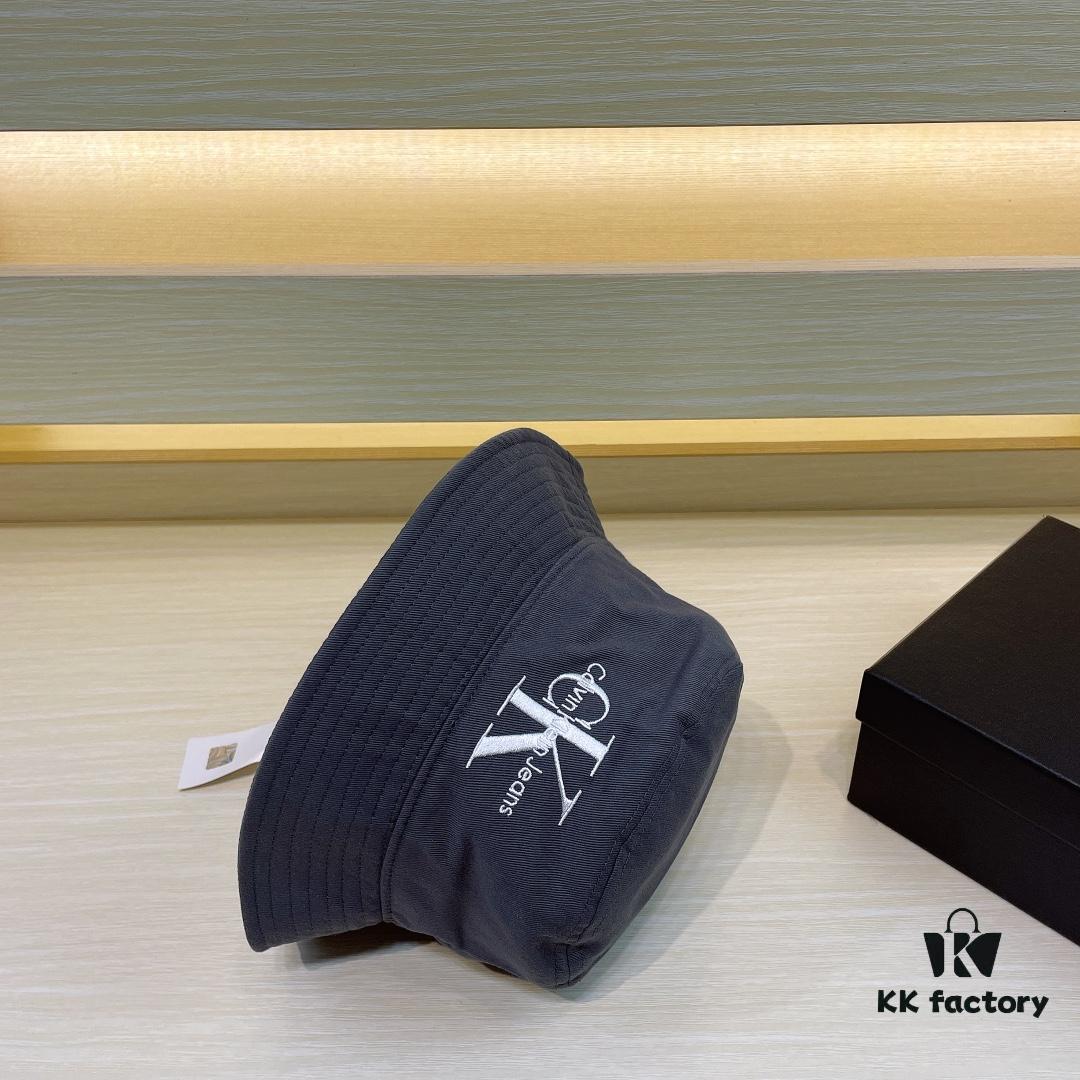 Classic Calvin Klein Embroidered Logo Bucket Hat