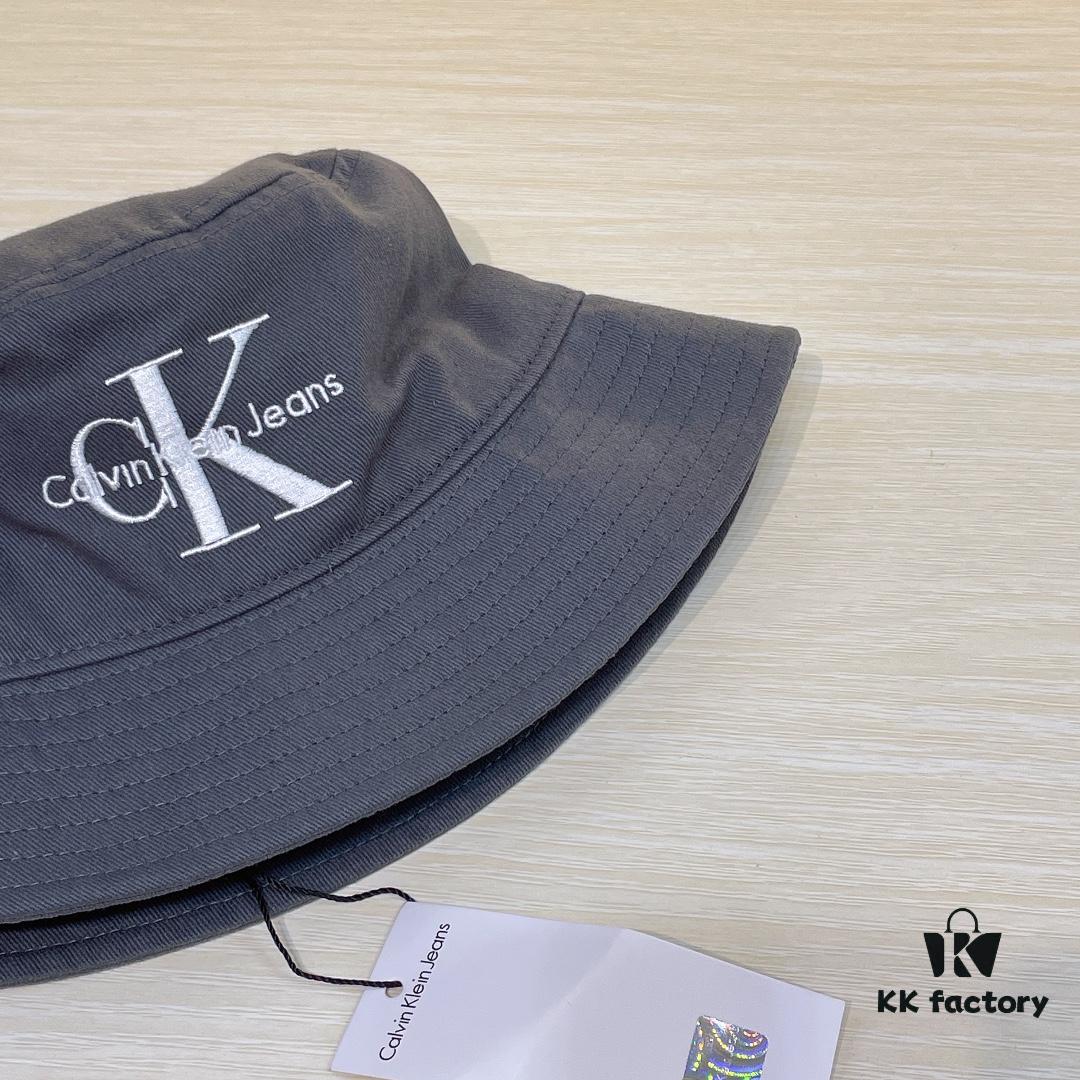Classic Calvin Klein Embroidered Logo Bucket Hat