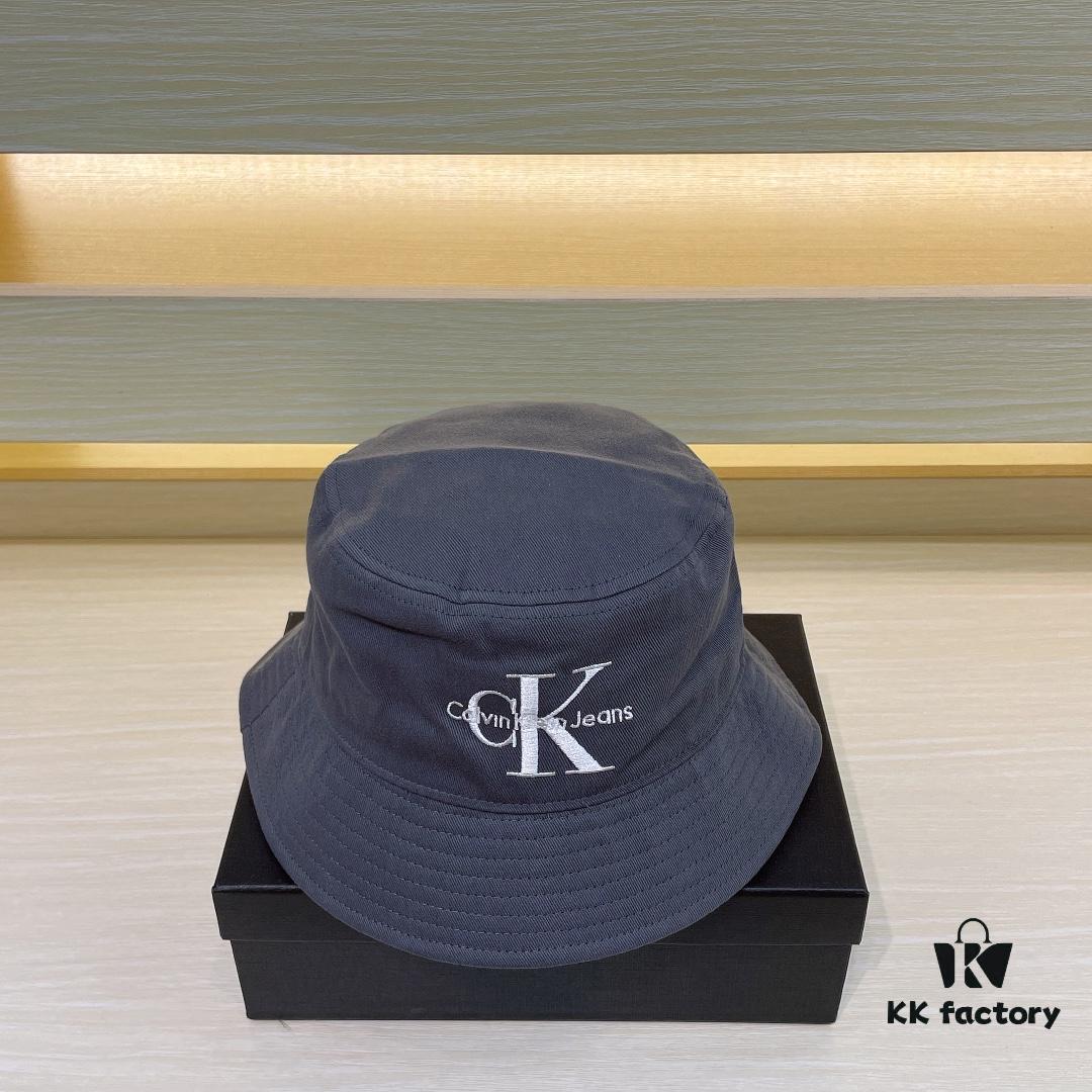 Classic Calvin Klein Embroidered Logo Bucket Hat