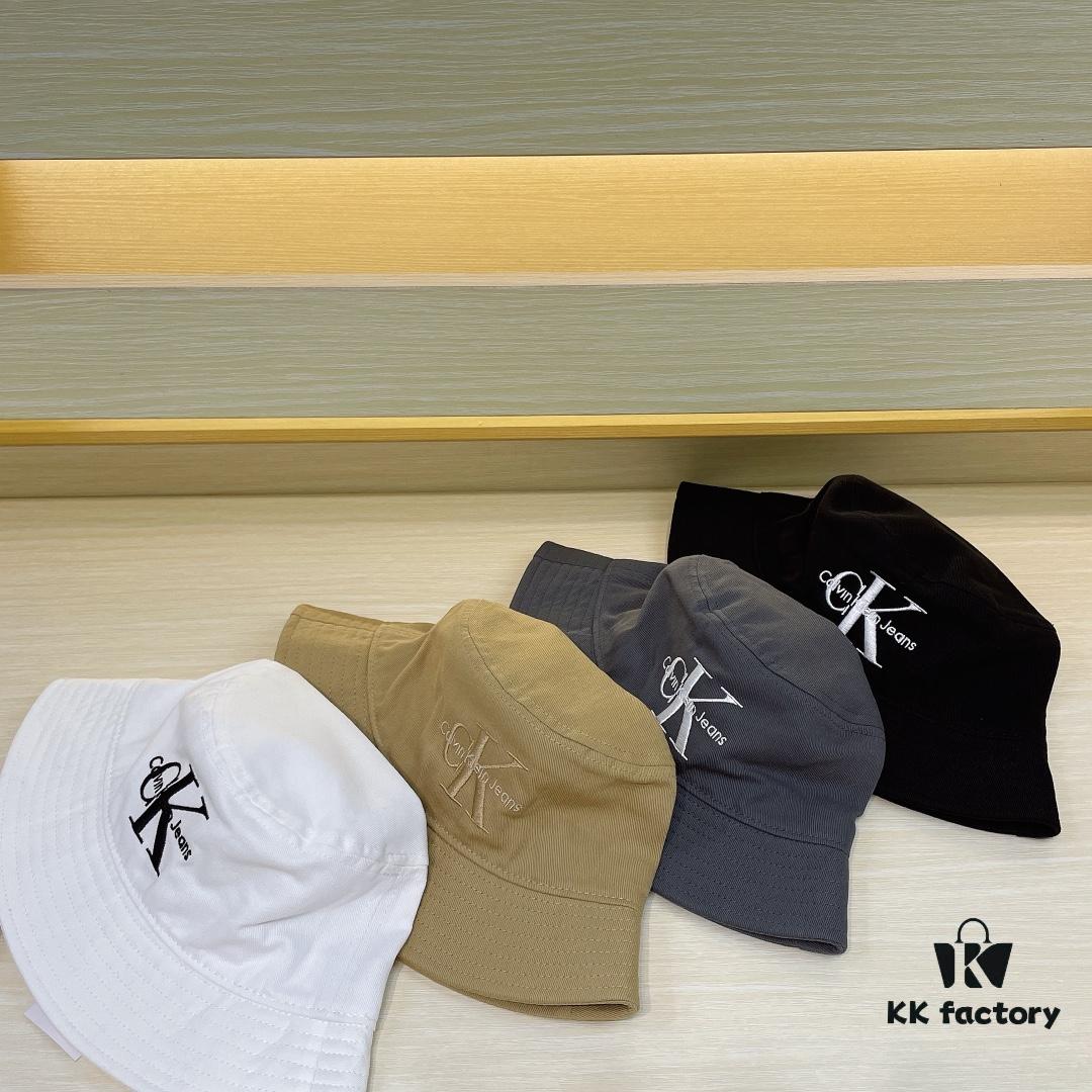 Classic Calvin Klein Embroidered Logo Bucket Hat