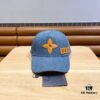 692facc999f2d84055c8668c Louis Vuitton New Patchwork Denim Baseball Cap