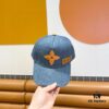 692facca99f2d84055c8668d Louis Vuitton New Patchwork Denim Baseball Cap