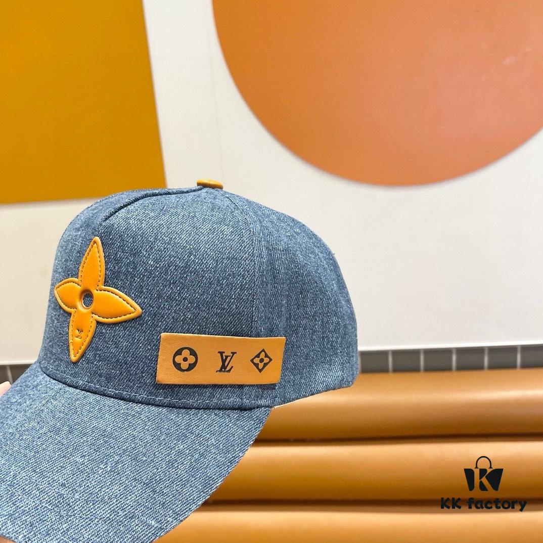 692faccc99f2d84055c8668f Louis Vuitton New Patchwork Denim Baseball Cap