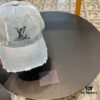 692facd399f2d84055c8669f Louis Vuitton LV Embroidered Baseball Cap, New Arrival from Official Counter, Unisex Sun Hat, Fisherman Cap, Knit Cap