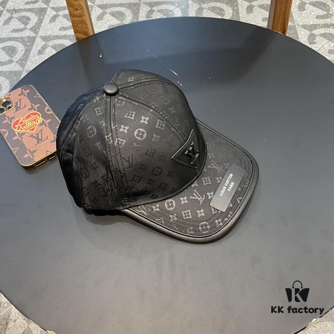 692faced99f2d84055c866d1 Louis Vuitton LV Embroidered Baseball Cap, New Arrival from Official Store, Unisex Sun Hat, Fisherman Cap, Knit Cap