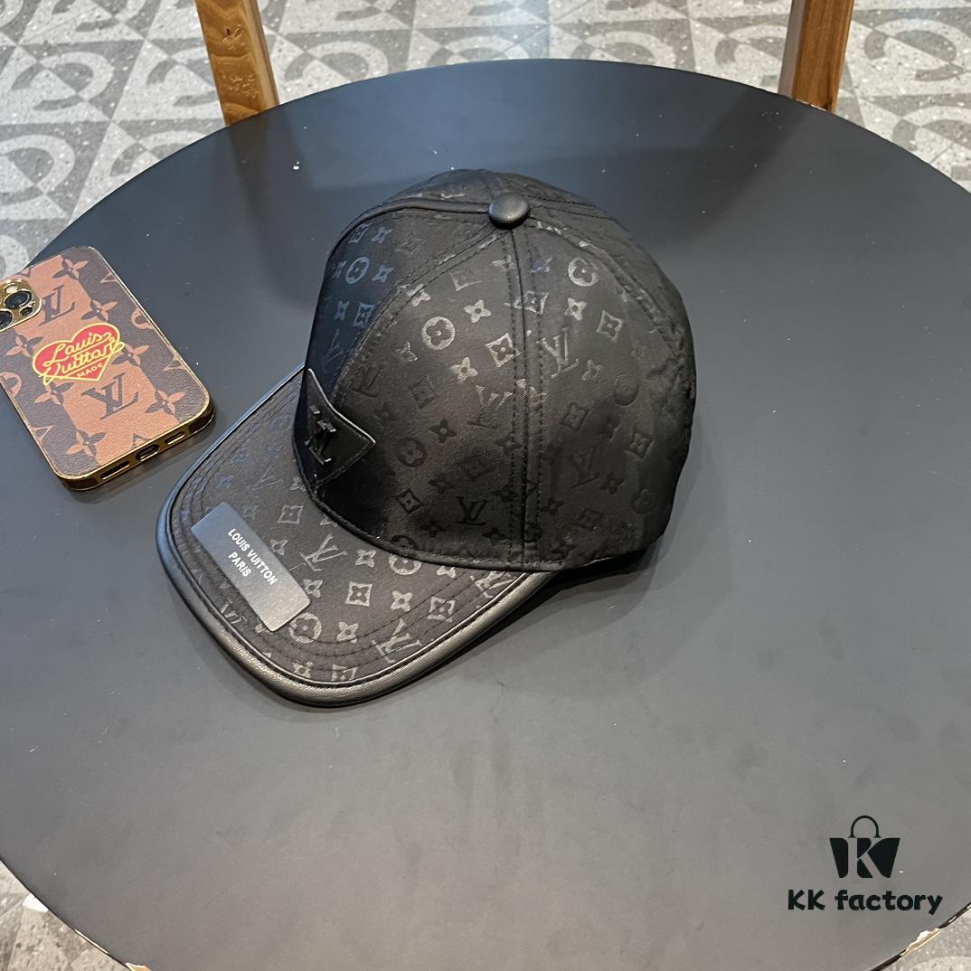 692faced99f2d84055c866d2 Louis Vuitton LV Embroidered Baseball Cap, New Arrival from Official Store, Unisex Sun Hat, Fisherman Cap, Knit Cap